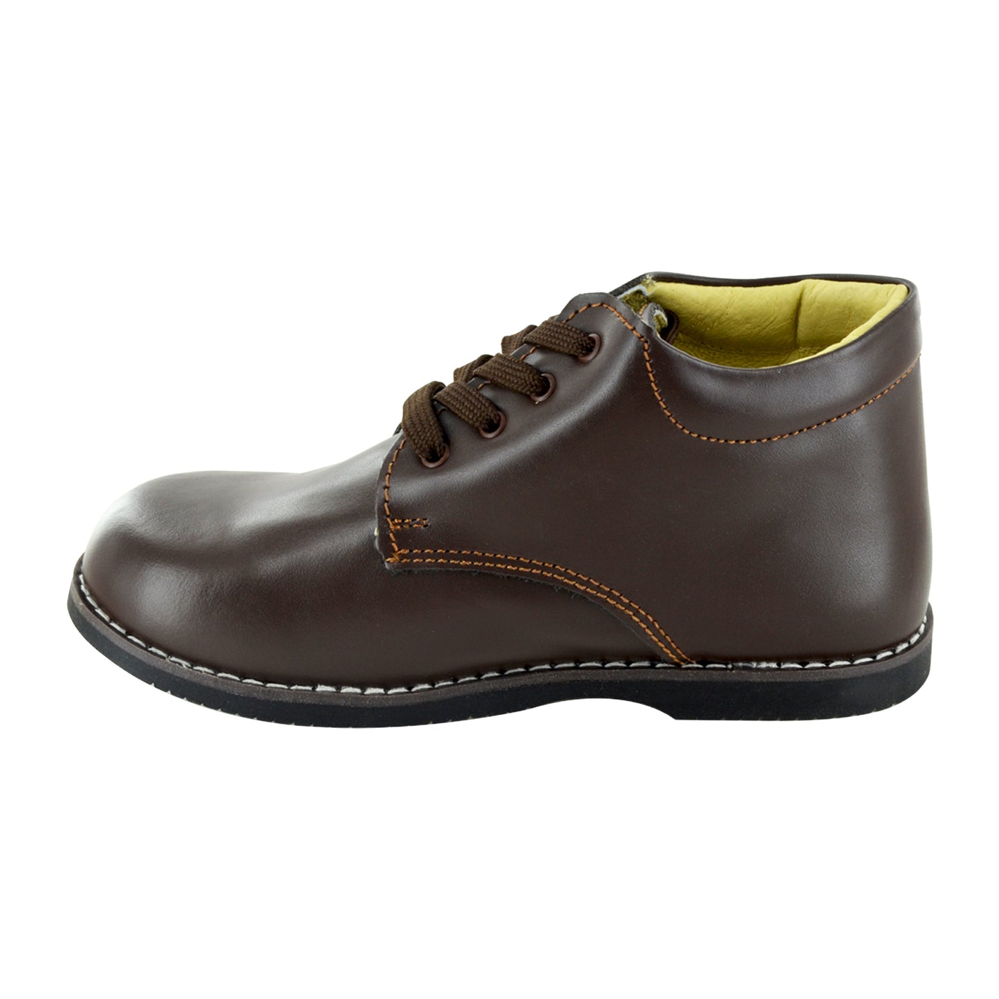 ZAPATO EN PIEL BEBÉ 200 CAFÉ