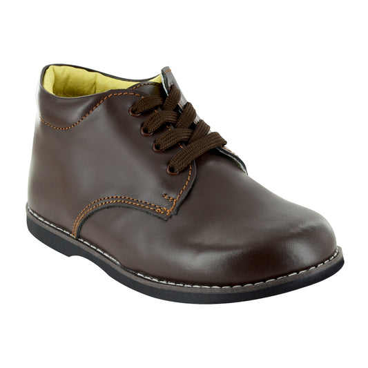 ZAPATO EN PIEL BEBÉ 200 CAFÉ