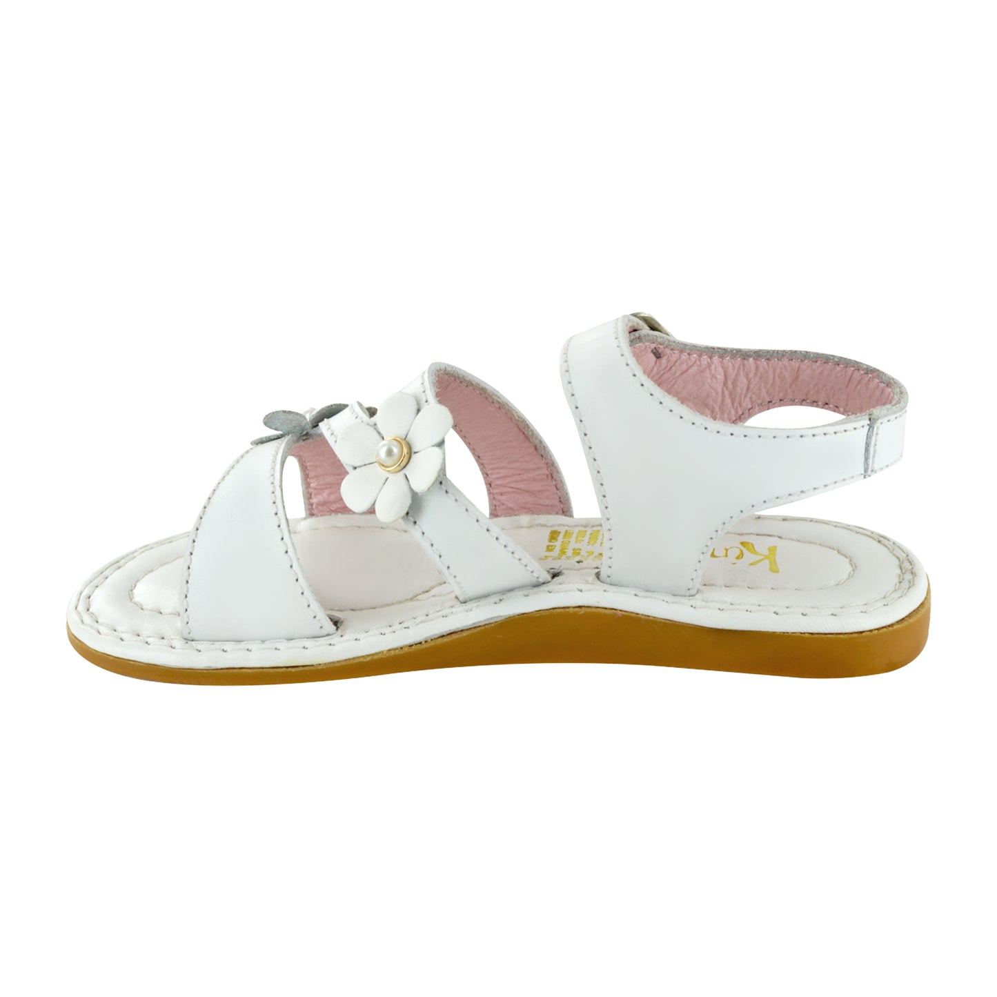 HUARACHE EN PIEL 6615 BLANCO